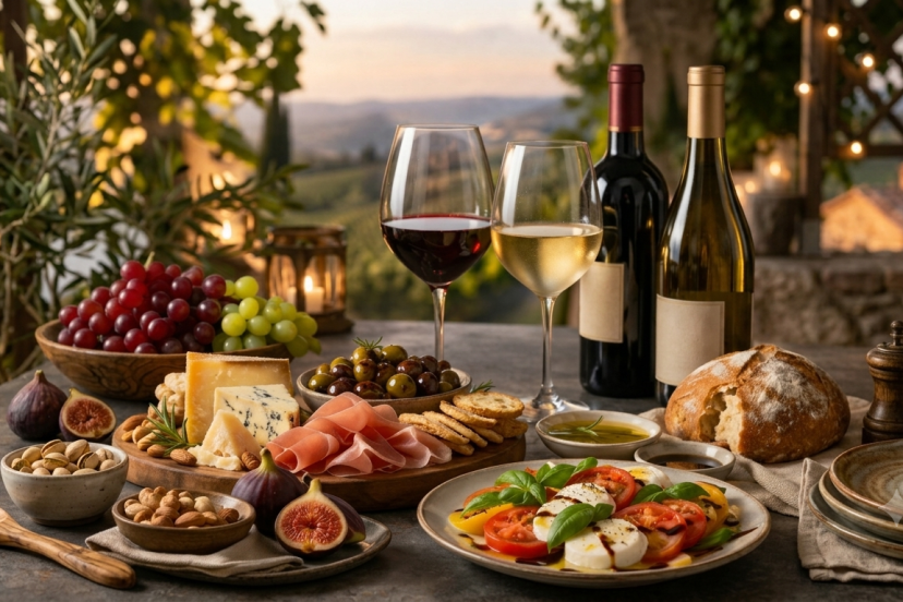 food and wine recipes