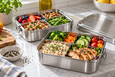 stainless steel bento box