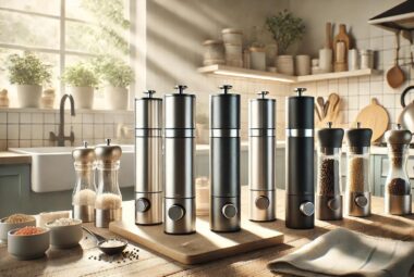 electric salt and pepper grinders