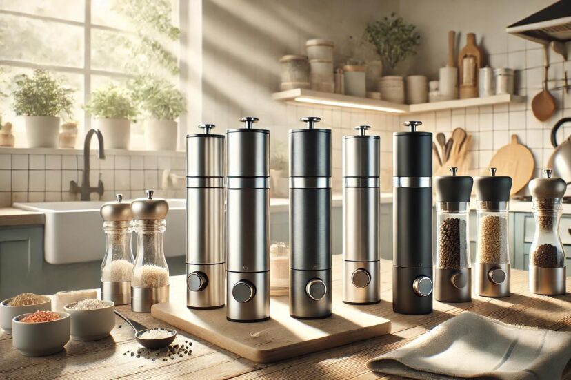 electric salt and pepper grinders
