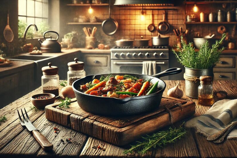 large cast iron skillet