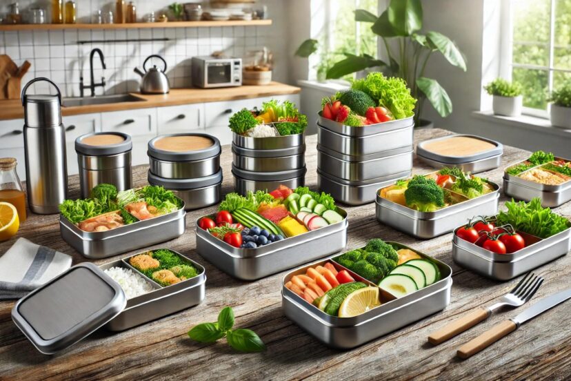 stainless steel bento box