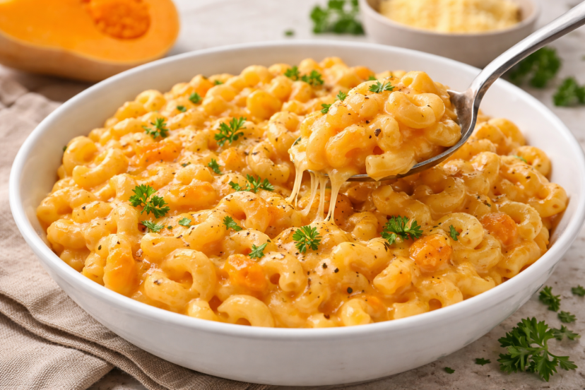 Butternut Squash Mac and Cheese