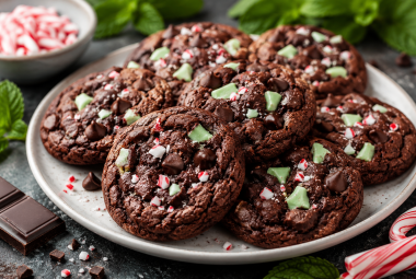 Chocolate Mint Cookies