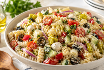 creamy italian pasta salad