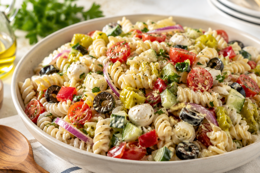 creamy italian pasta salad