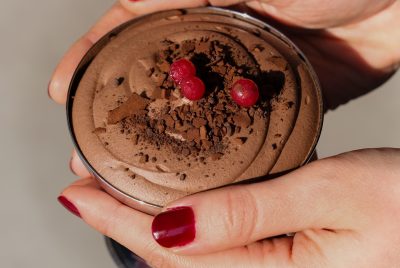 vegan chocolate mousse