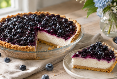 blueberry cream pie