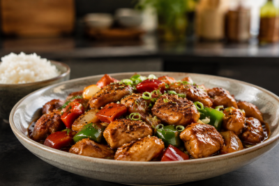 black pepper chicken