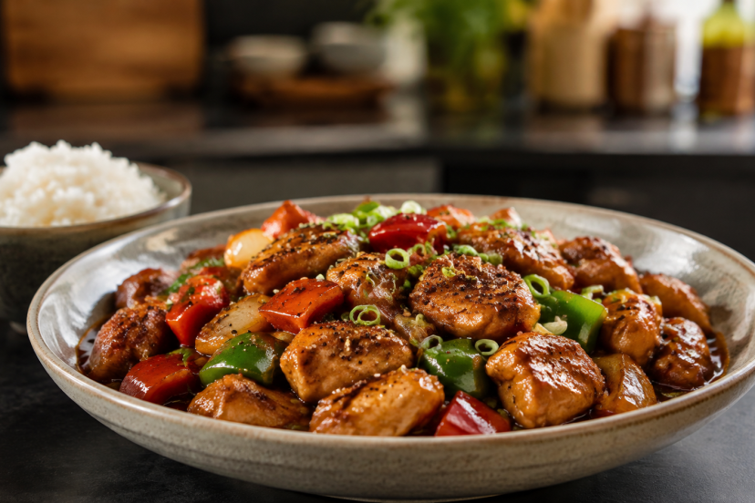 black pepper chicken