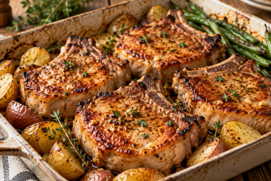oven baked pork chops