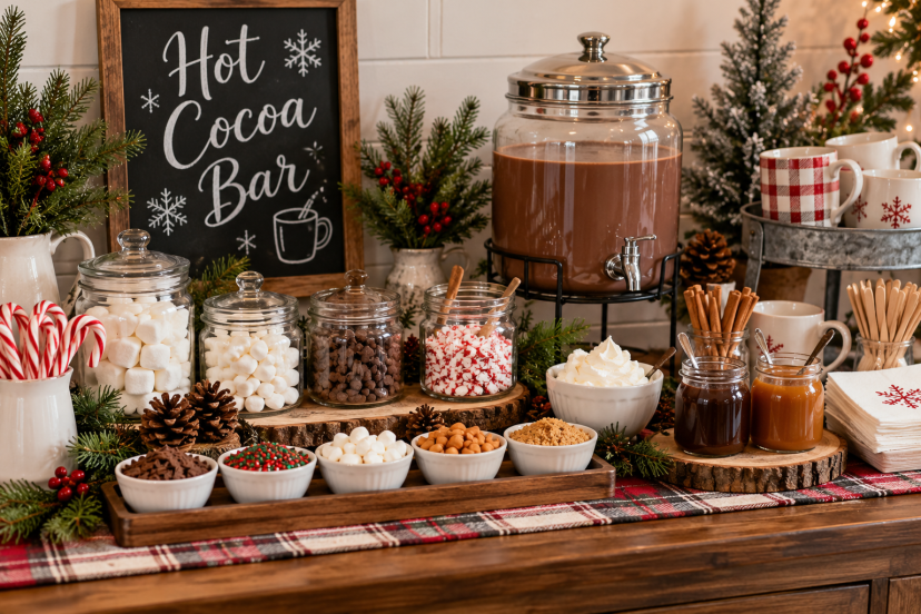Hot Cocoa Bar